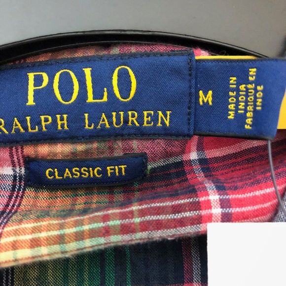 Polo Ralph Lauren NWT Womens Plaid Shirt Classic Fit Western Cotton Snap size M - Picture 4 of 6